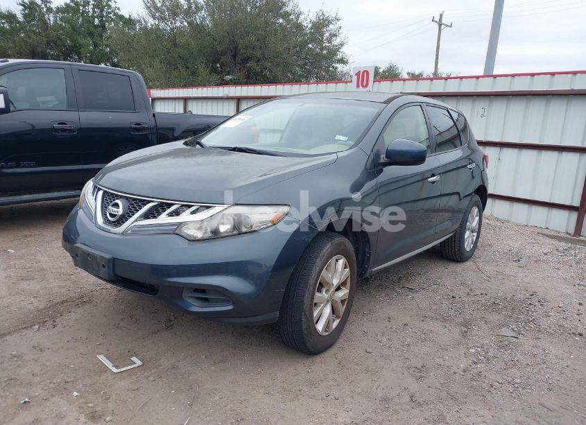 2012 Nissan Murano S (VIN JN8AZ1MU0CW118553) main photo
