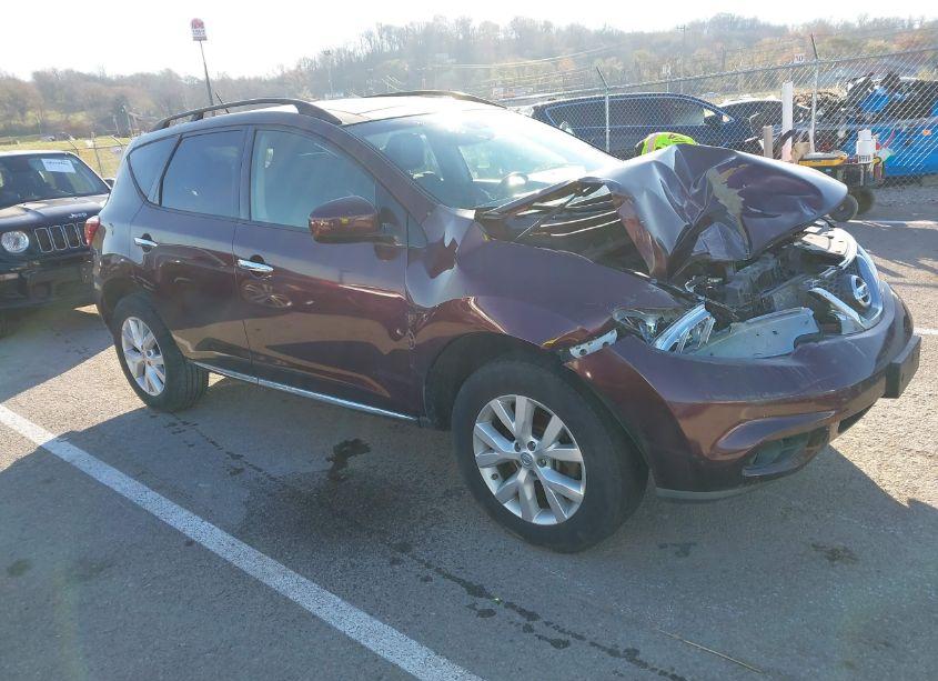 2014 Nissan Murano SL (VIN JN8AZ1MU0EW400176) main photo