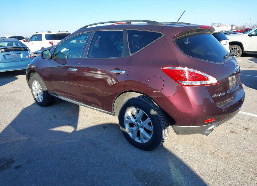 Photo 3 of 2014 Nissan Murano SL (VIN JN8AZ1MU0EW400176)