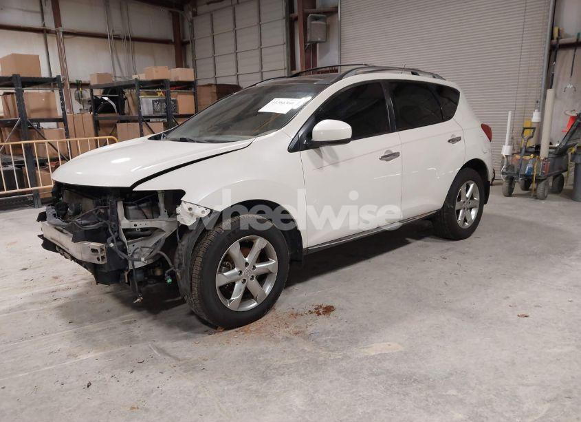 2010 Nissan Murano SL (VIN JN8AZ1MU1AW010598) main photo