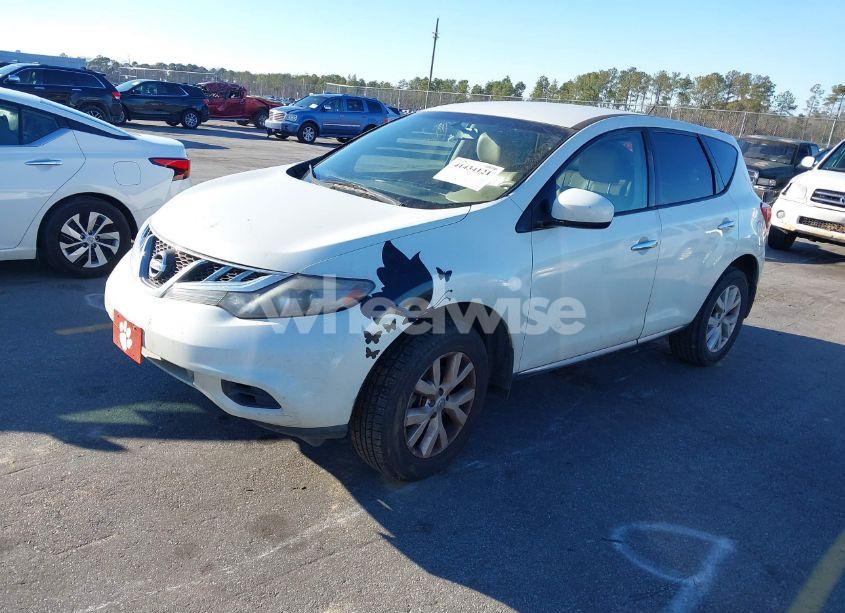 2011 Nissan Murano S (VIN JN8AZ1MU1BW051931) main photo
