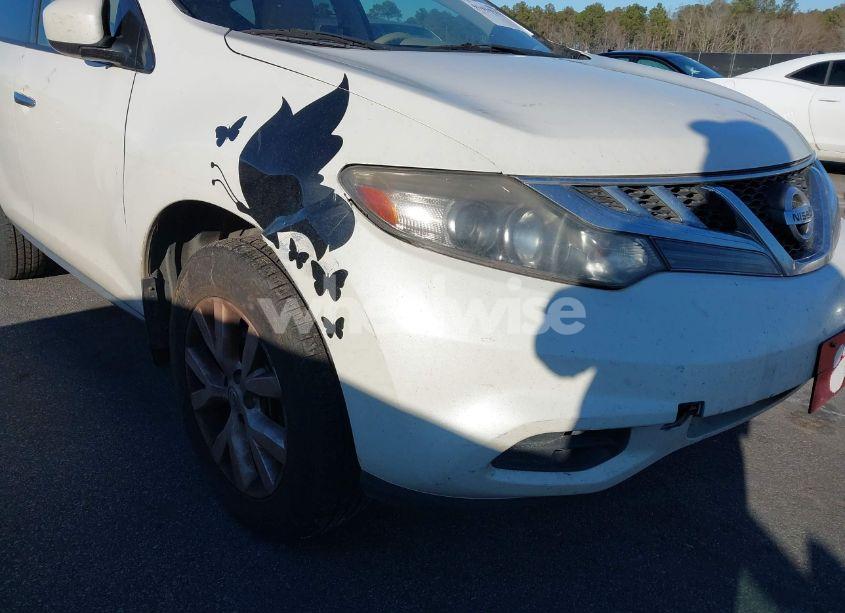 Photo 2 of 2011 Nissan Murano S (VIN JN8AZ1MU1BW051931)