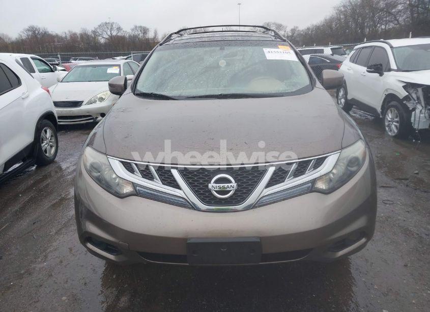 Photo 3 of 2011 Nissan Murano SL (VIN JN8AZ1MU1BW054649)