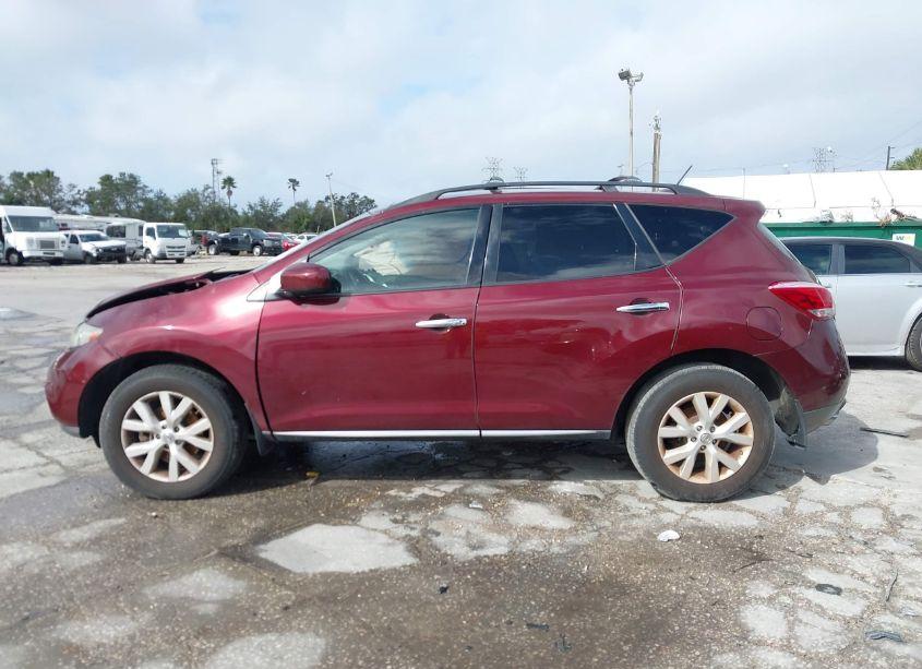 Photo 4 of 2011 Nissan Murano SL (VIN JN8AZ1MU1BW054960)