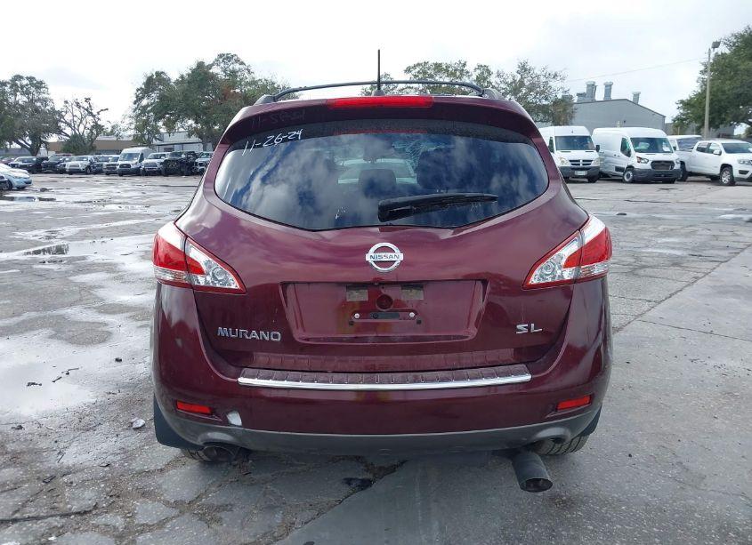 Photo 5 of 2011 Nissan Murano SL (VIN JN8AZ1MU1BW054960)