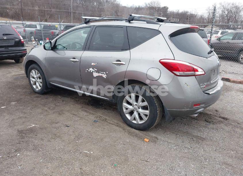 Photo 2 of 2011 Nissan Murano SL (VIN JN8AZ1MU1BW066526)