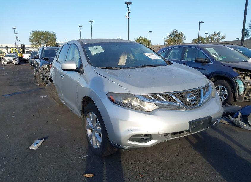 2014 Nissan Murano S (VIN JN8AZ1MU1EW404897) main photo