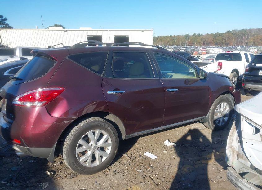 Photo 3 of 2014 Nissan Murano SL (VIN JN8AZ1MU1EW410781)