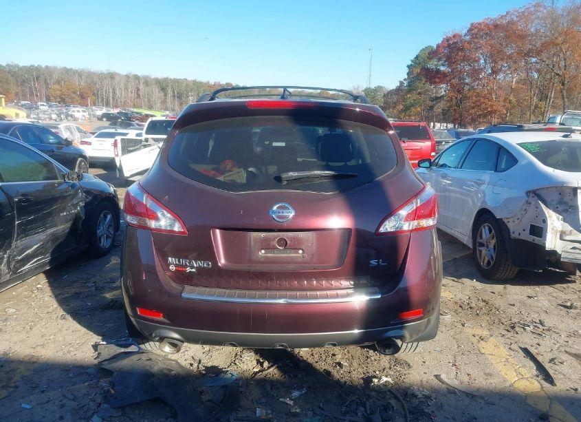 Photo 4 of 2014 Nissan Murano SL (VIN JN8AZ1MU1EW410781)