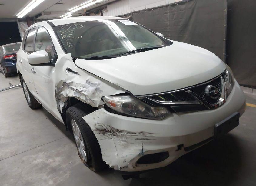 2011 Nissan Murano S (VIN JN8AZ1MU2BW056166) main photo