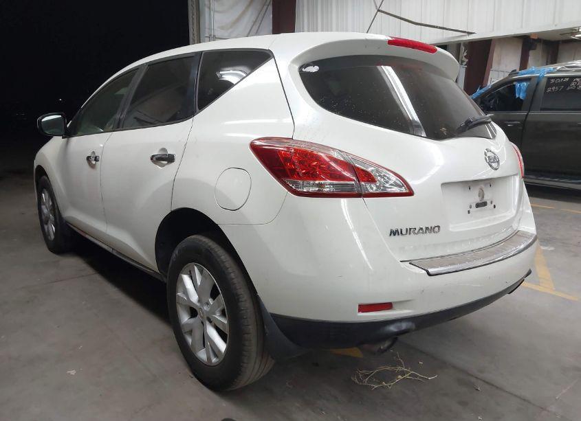 Photo 2 of 2011 Nissan Murano S (VIN JN8AZ1MU2BW056166)