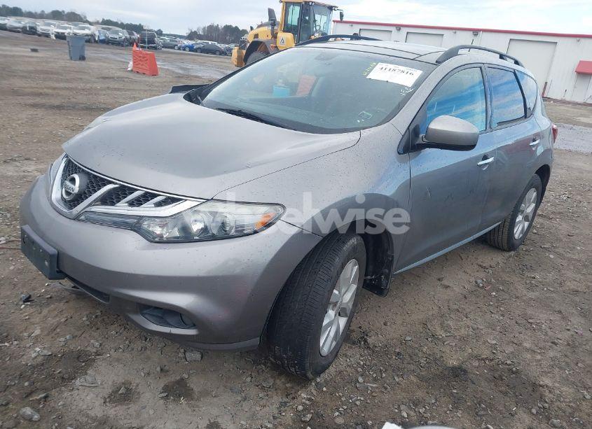 2011 Nissan Murano SL (VIN JN8AZ1MU2BW066230) main photo