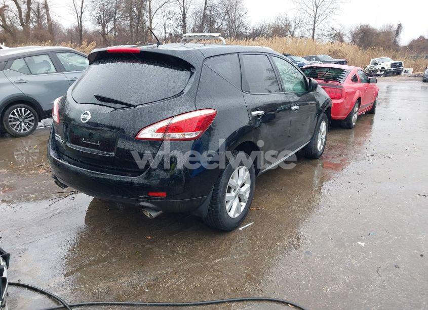 Photo 2 of 2012 Nissan Murano S (VIN JN8AZ1MU2CW105562)