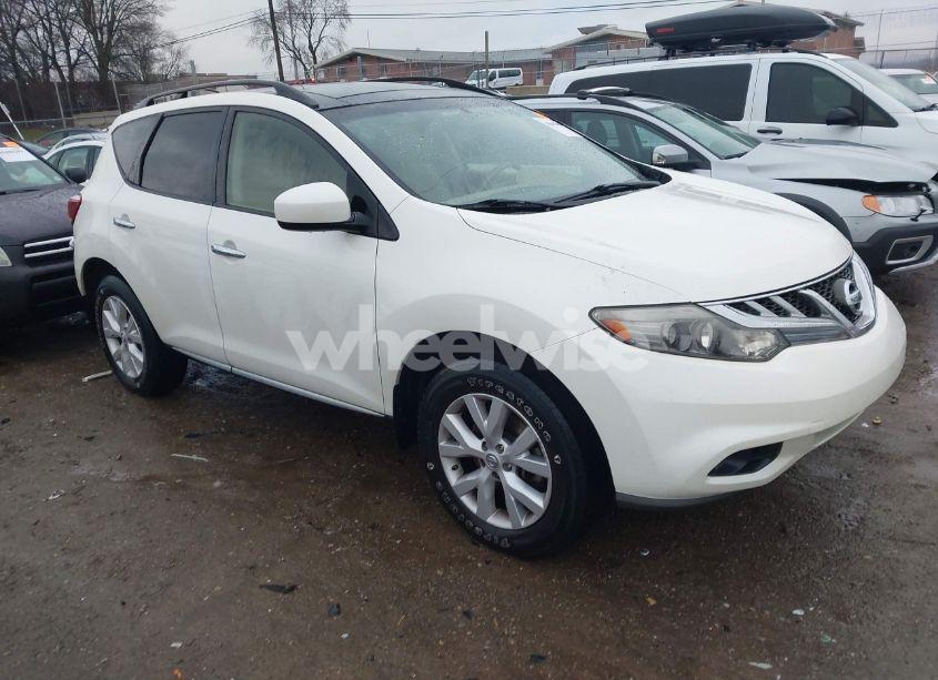 2012 Nissan Murano SV (VIN JN8AZ1MU2CW119929) main photo