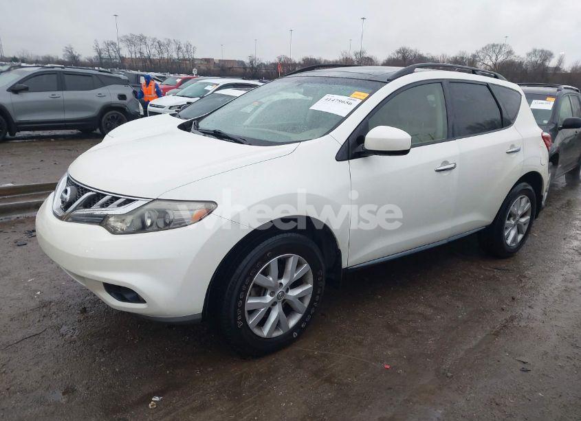 Photo 2 of 2012 Nissan Murano SV (VIN JN8AZ1MU2CW119929)