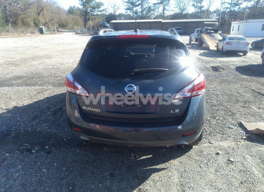 Photo 6 of 2011 Nissan Murano LE (VIN JN8AZ1MU3BW051686)