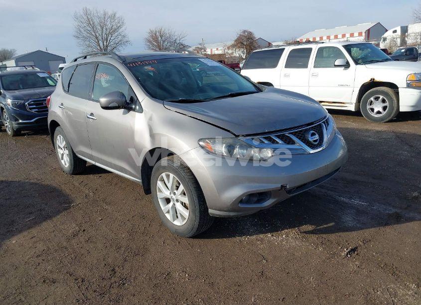 2011 Nissan Murano SV (VIN JN8AZ1MU3BW061683) main photo