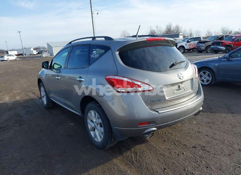 Photo 2 of 2011 Nissan Murano SV (VIN JN8AZ1MU3BW061683)