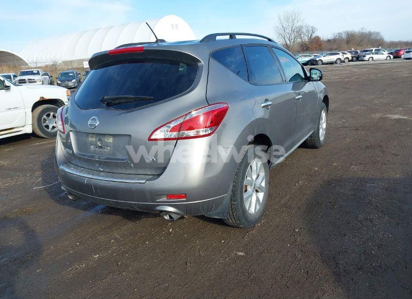 Photo 3 of 2011 Nissan Murano SV (VIN JN8AZ1MU3BW061683)