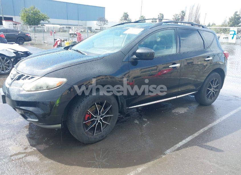 Photo 2 of 2011 Nissan Murano SL (VIN JN8AZ1MU3BW062834)