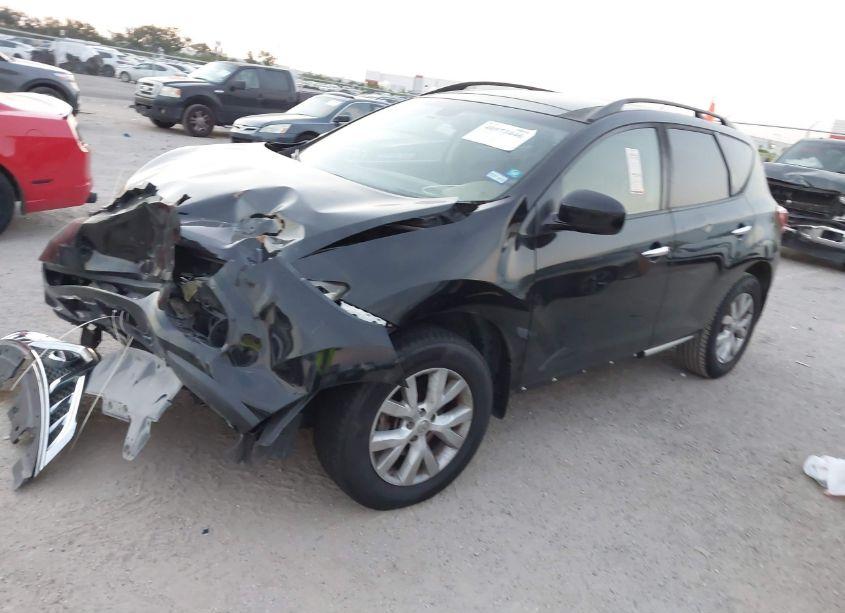 Photo 2 of 2011 Nissan Murano SL (VIN JN8AZ1MU3BW067306)