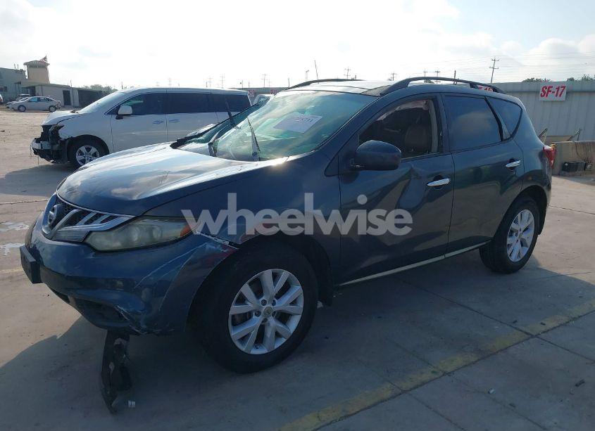 Photo 2 of 2012 Nissan Murano SL (VIN JN8AZ1MU3CW104128)