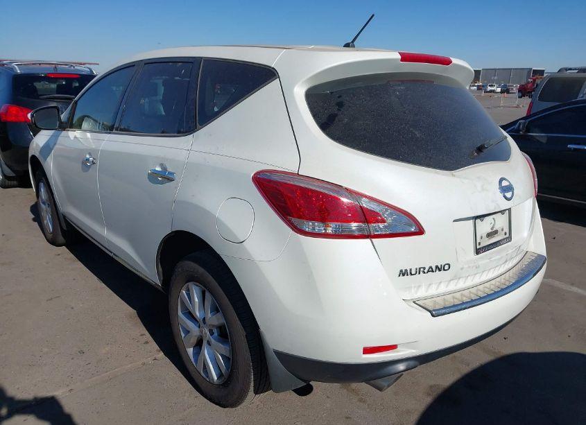 Photo 2 of 2012 Nissan Murano S (VIN JN8AZ1MU3CW115176)