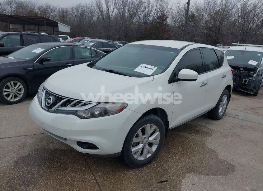 2014 Nissan Murano S (VIN JN8AZ1MU3EW404271) main photo