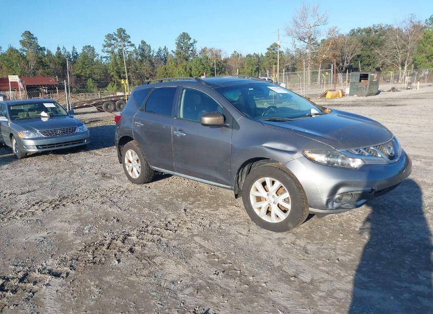 2014 Nissan Murano SL (VIN JN8AZ1MU3EW404481) main photo