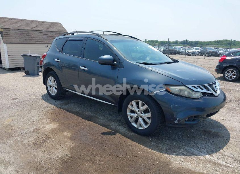 2014 Nissan Murano SV (VIN JN8AZ1MU3EW409762) main photo