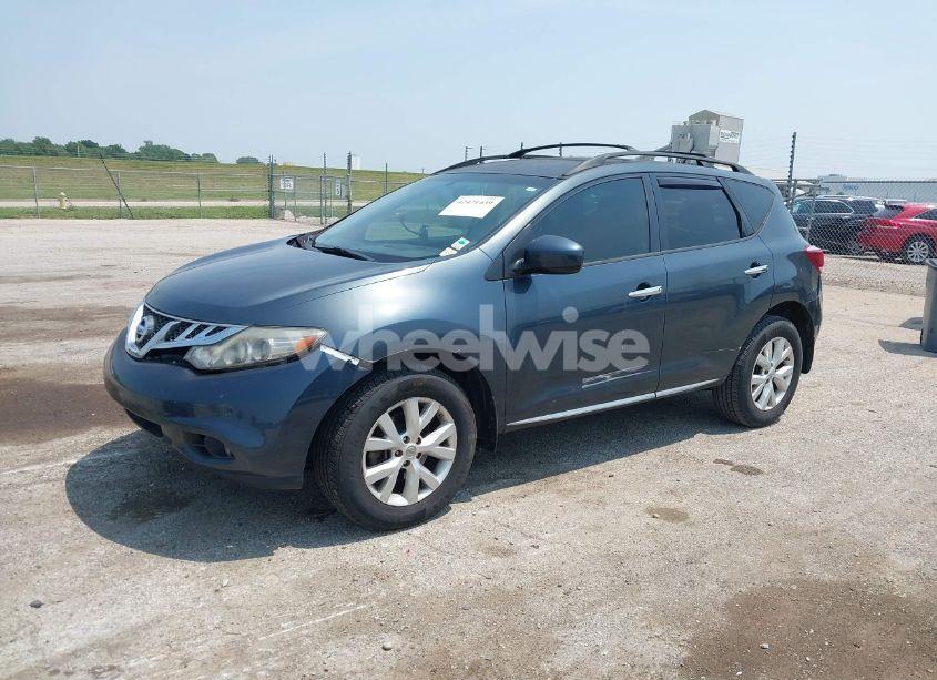Photo 2 of 2014 Nissan Murano SV (VIN JN8AZ1MU3EW409762)
