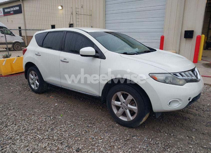 2010 Nissan Murano S (VIN JN8AZ1MU4AW007825) main photo