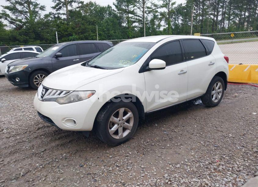 Photo 2 of 2010 Nissan Murano S (VIN JN8AZ1MU4AW007825)