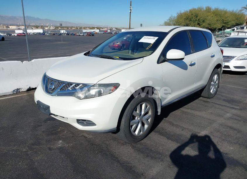 Photo 2 of 2011 Nissan Murano S (VIN JN8AZ1MU4BW051339)
