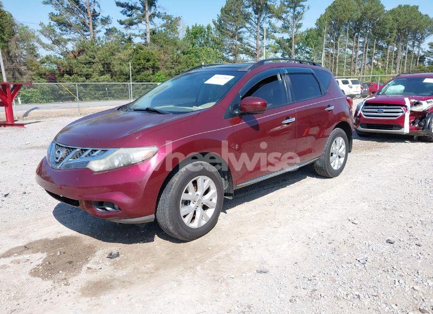 Photo 2 of 2011 Nissan Murano SL (VIN JN8AZ1MU4BW053107)