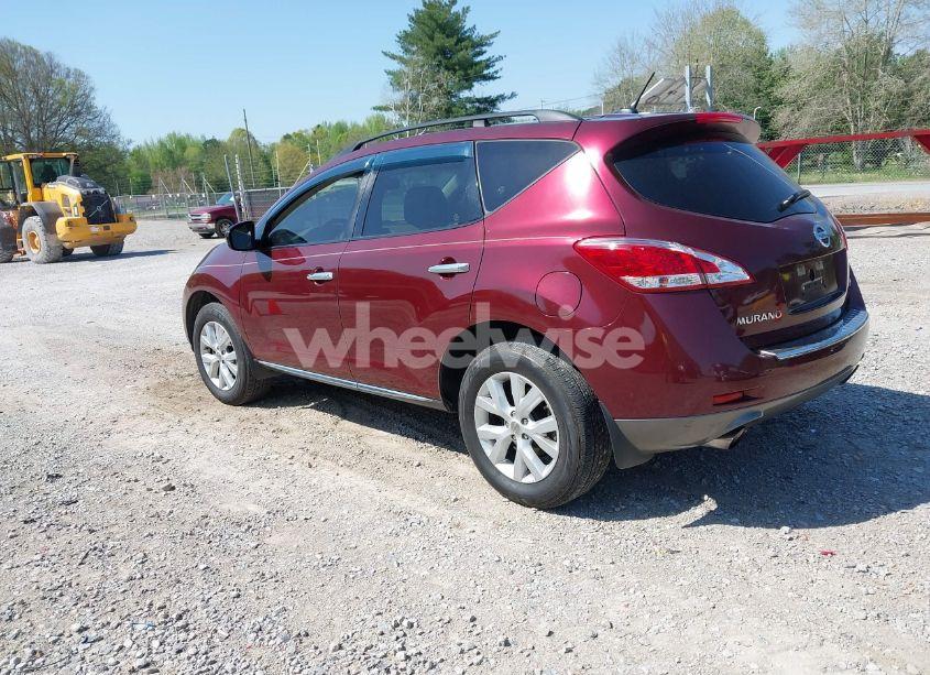 Photo 3 of 2011 Nissan Murano SL (VIN JN8AZ1MU4BW053107)