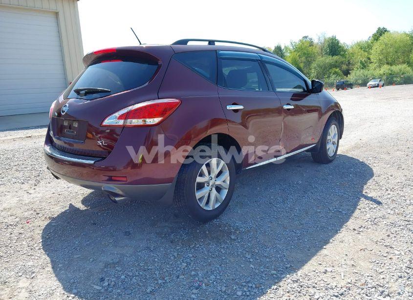 Photo 4 of 2011 Nissan Murano SL (VIN JN8AZ1MU4BW053107)