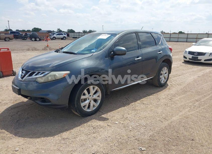 2011 Nissan Murano S (VIN JN8AZ1MU4BW058968) main photo