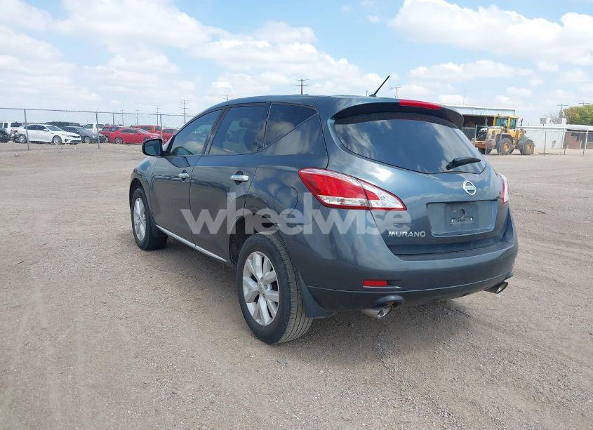 Photo 2 of 2011 Nissan Murano S (VIN JN8AZ1MU4BW058968)