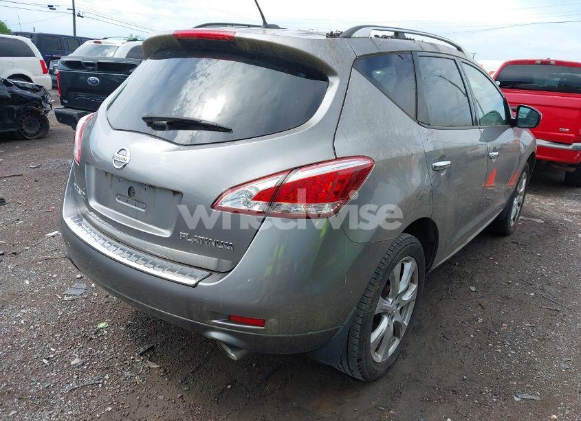 Photo 4 of 2012 Nissan Murano LE (VIN JN8AZ1MU4CW101089)