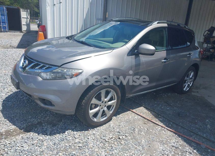 Photo 2 of 2012 Nissan Murano LE (VIN JN8AZ1MU4CW111671)