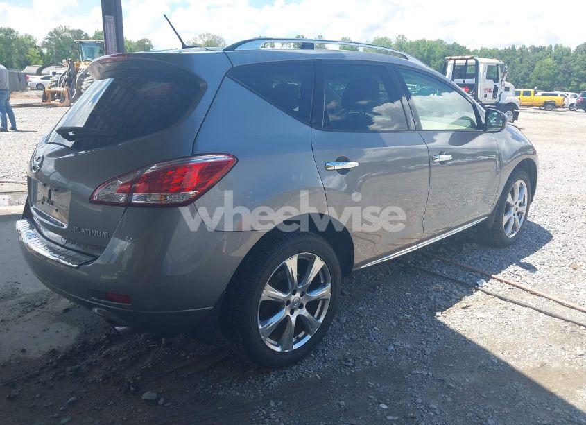 Photo 4 of 2012 Nissan Murano LE (VIN JN8AZ1MU4CW111671)