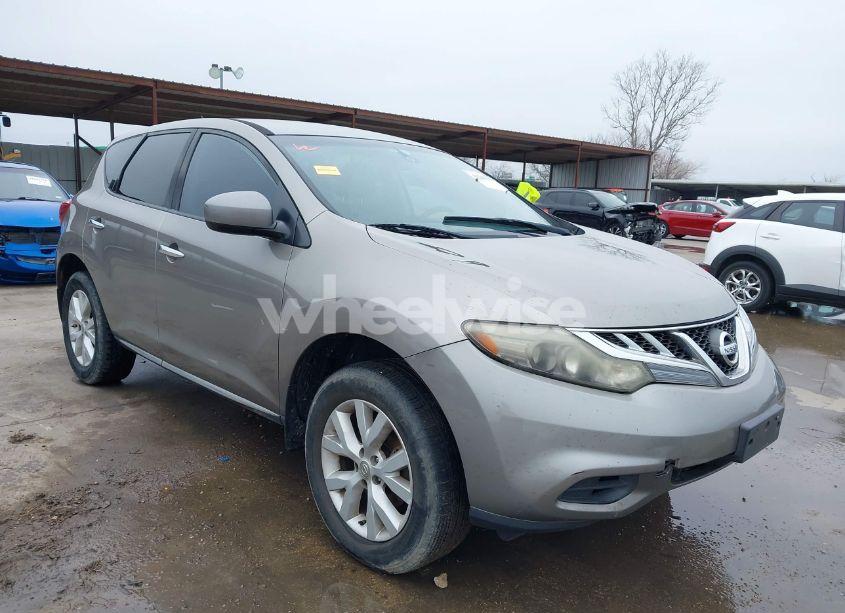 2012 Nissan Murano S (VIN JN8AZ1MU4CW113680) main photo