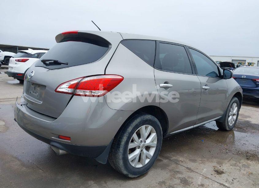 Photo 2 of 2012 Nissan Murano S (VIN JN8AZ1MU4CW113680)