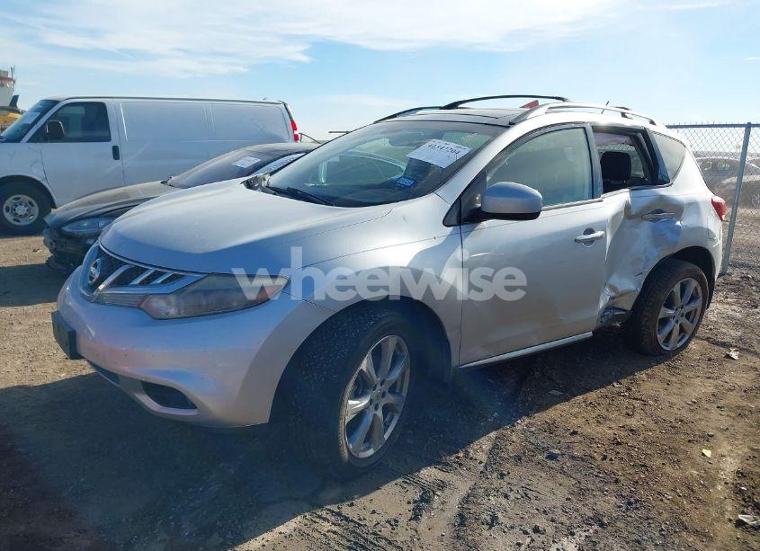 Photo 2 of 2012 Nissan Murano LE (VIN JN8AZ1MU4CW120063)