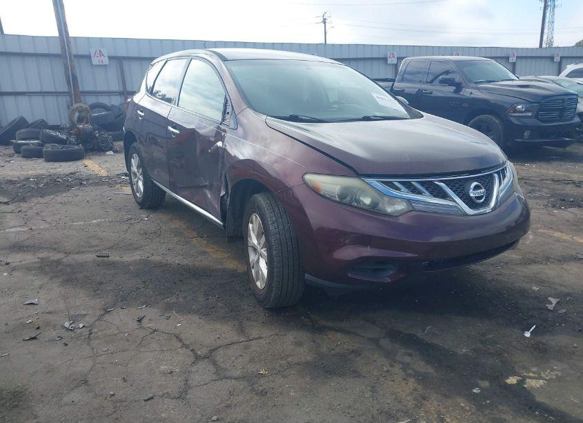 2013 Nissan Murano S (VIN JN8AZ1MU4DW210539) main photo