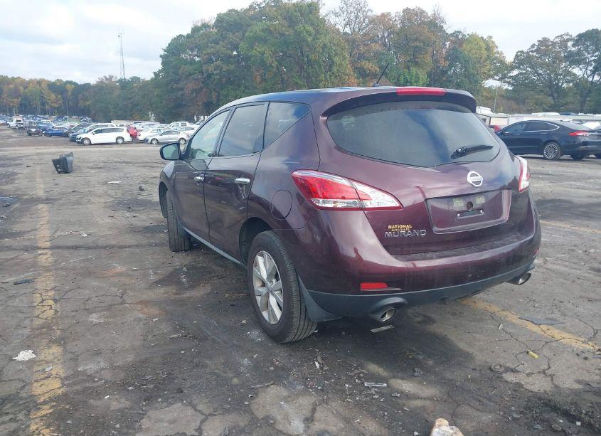 Photo 3 of 2013 Nissan Murano S (VIN JN8AZ1MU4DW210539)