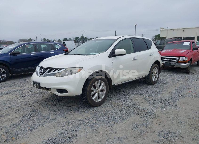 2014 Nissan Murano LE/S/SL/SV (VIN JN8AZ1MU4EW409494) main photo