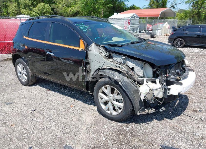 2014 Nissan Murano SV (VIN JN8AZ1MU4EW418339) main photo