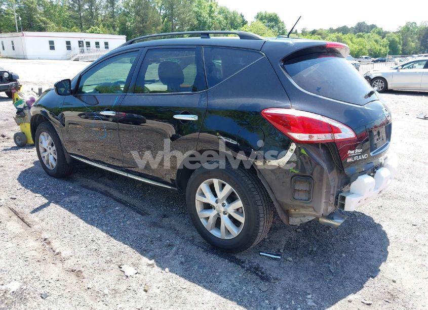 Photo 3 of 2014 Nissan Murano SV (VIN JN8AZ1MU4EW418339)